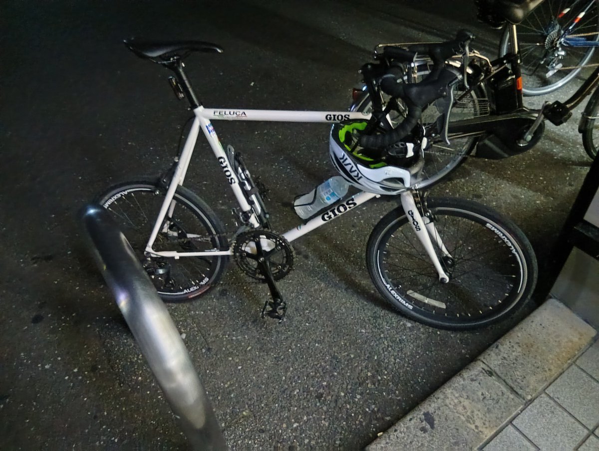 Sho_2568's tweet image. 夜サイクリング行きます