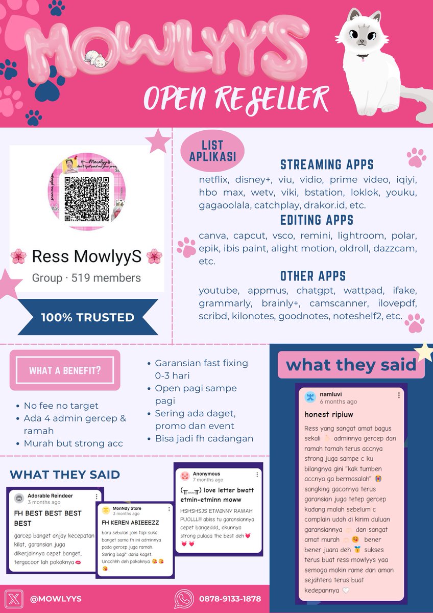 lagi cari fh apprem? aku lagi opress loh! admin ramah, gercep dan pastinya harga murah! intip pl dm ajaa yuk #zonauang