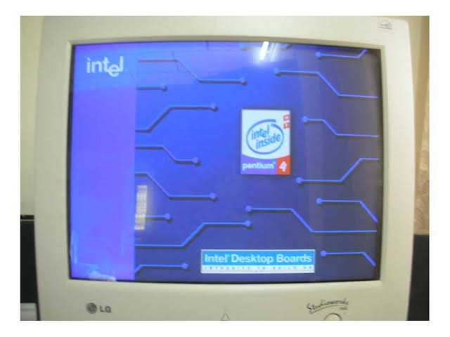 This was the POST screen of my first family computer. Seeing it brings back memories. (image not mine, but this was the exact screen)
