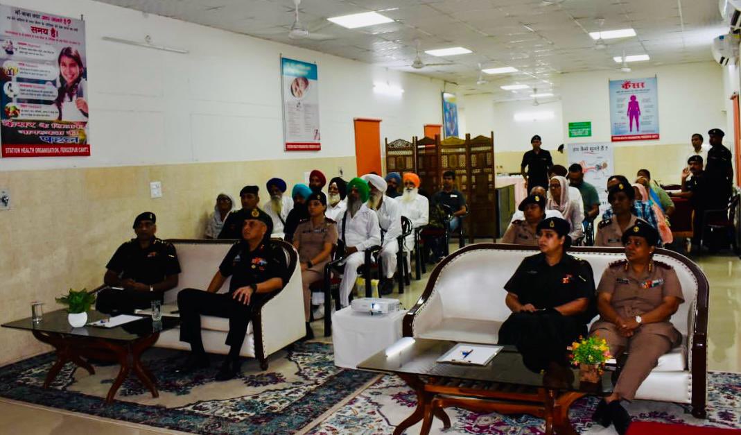 dgafms_mod's tweet image. As part of #KargilVijayDiwas commemorations, a hearing aid training camp and workshop was organised on 26 July 2025 by the Department of ENT, General Hospital Ferozepur. The event included an interactive session by ENT specialists, demonstrations, and a hands-on workshop on…