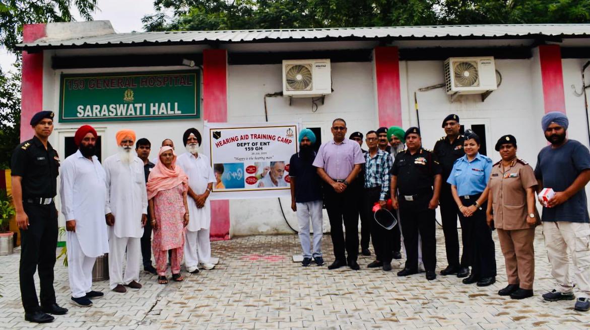 dgafms_mod's tweet image. As part of #KargilVijayDiwas commemorations, a hearing aid training camp and workshop was organised on 26 July 2025 by the Department of ENT, General Hospital Ferozepur. The event included an interactive session by ENT specialists, demonstrations, and a hands-on workshop on…