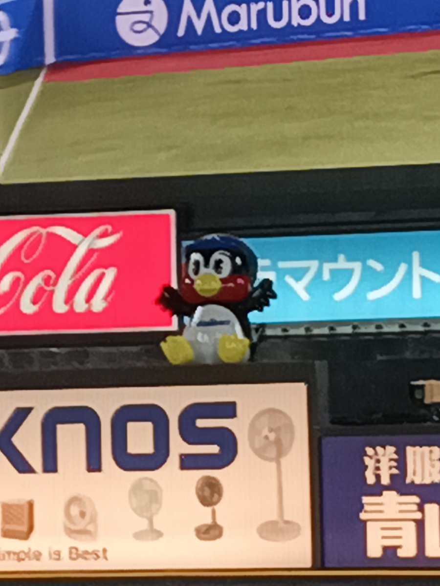 glucast's tweet image. つば九郎がいる！