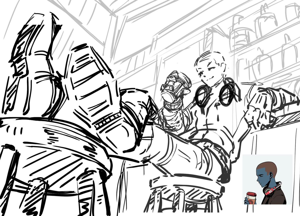 JunkuNFT's tweet image. Someone wants to draw 1 @Azuki