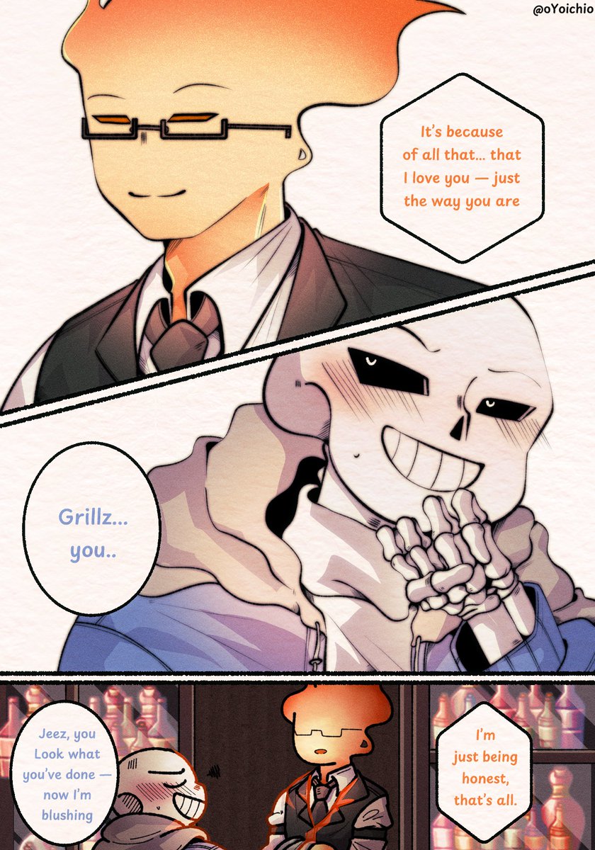 “ The truth about you ” 🔥💙
#sansby || #グリサン
