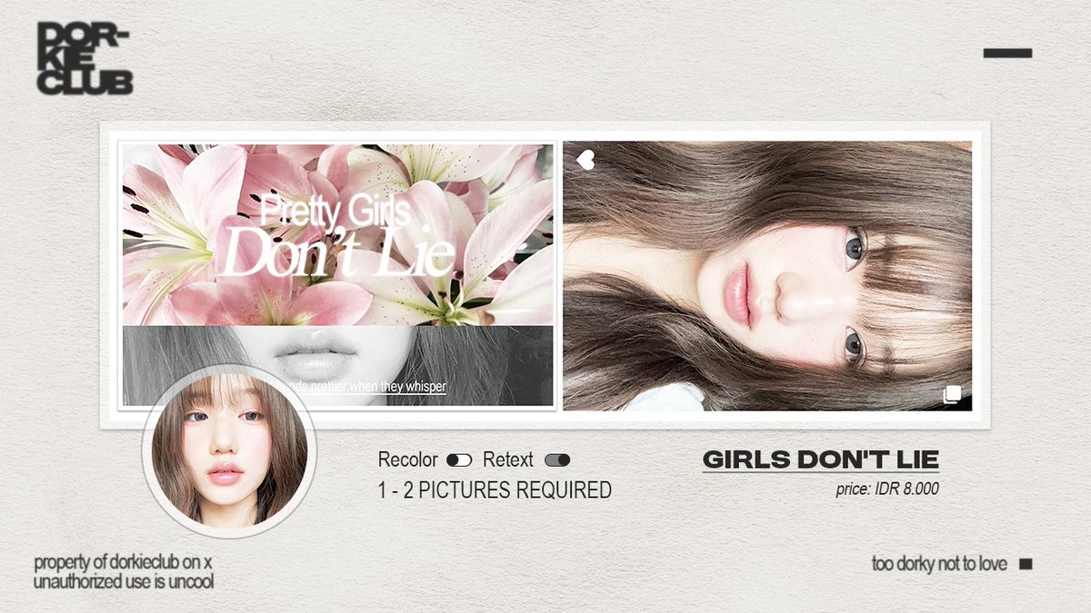 dorkieclub's tweet image. Help RT? Semua interaksi membantu! #zonauang 

Dorkies, kali ini Deka mau mengajak kalian berkenalan dengan 5 anak baru Deka yang sederhana cocok untuk kamu yang suka yang simpel tapi stand out {less is more}! 😉 Jika kurang aman bisa ketuk DM Deka ya. 📬 

#zonaba #zonajajan