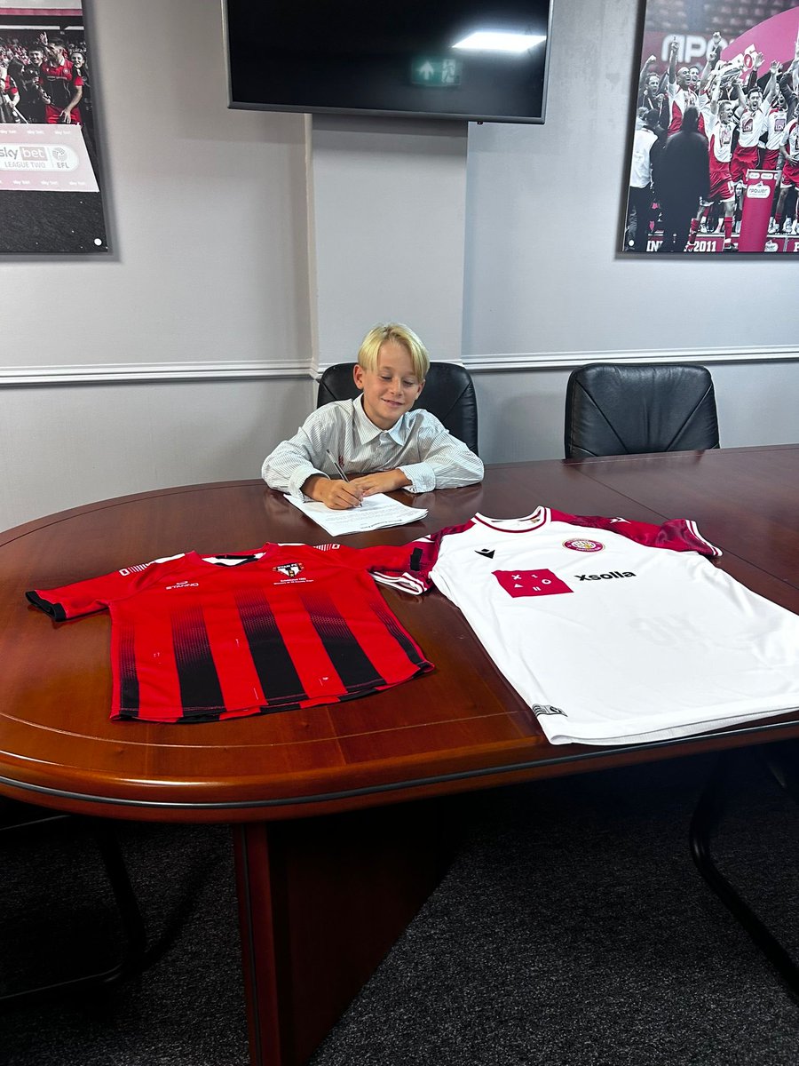 Ryan FC Official (@ryanfc1995) on Twitter photo Congratulations to Jaxon Fox who has just signed for <a href="/StevenageFC/">Stevenage FC 🔴⚪</a> u10s this season. Jaxon worked really hard at Ryan FC, scored lots of goals and we wish him and his family all the best. 👍👏👏 Congratulations to Jaxon Fox who has just signed for <a href="/StevenageFC/">Stevenage FC 🔴⚪</a> u10s this season. Jaxon worked really hard at Ryan FC, scored lots of goals and we wish him and his family all the best. 👍👏👏