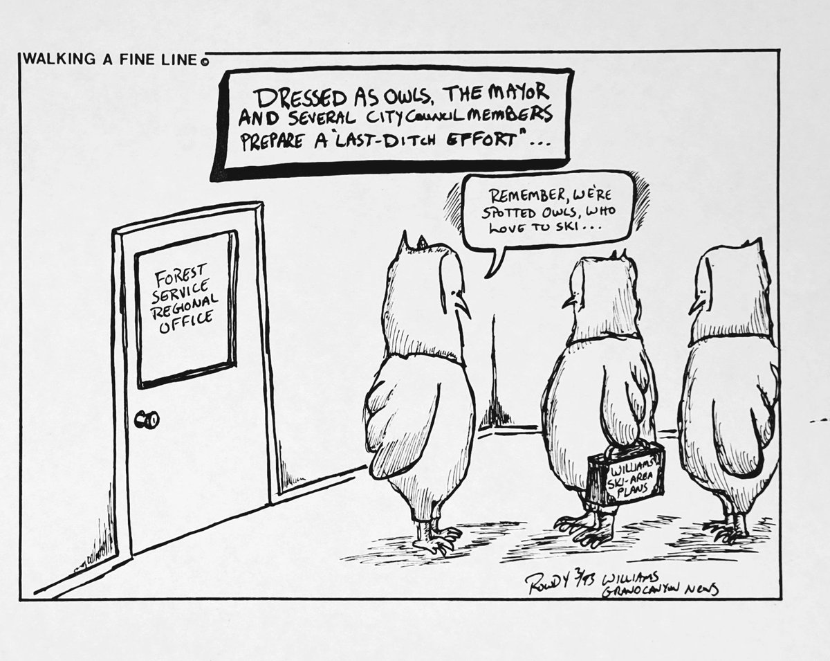 #rowdywalkercartoons #editorialcartoons #vintagecartoons #editorialcartoonist #williamsgrandcanyonnews