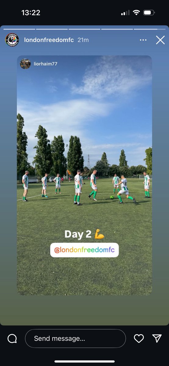 London Freedom Football Club tweet media