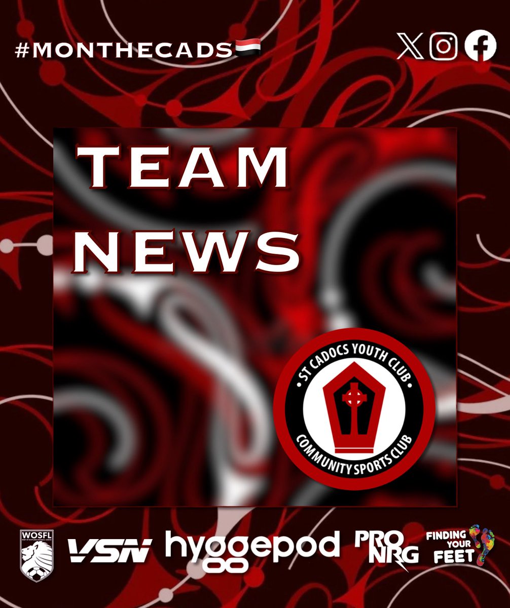 StCadocsSeniors's tweet image. And here it is. The first team news of the @OfficialWoSFL 25/26 season
#BeBetter | #MonTheCads🇾🇪