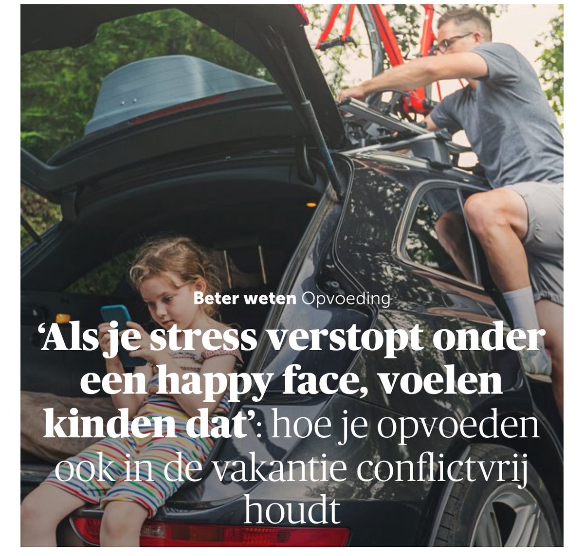 JanWostyn's tweet image. Één kind, twee kinden.
Het is vakantie en er zijn jobstudenten (hopelijk wel geen kinden) aan het werk, @demorgen ? 😅