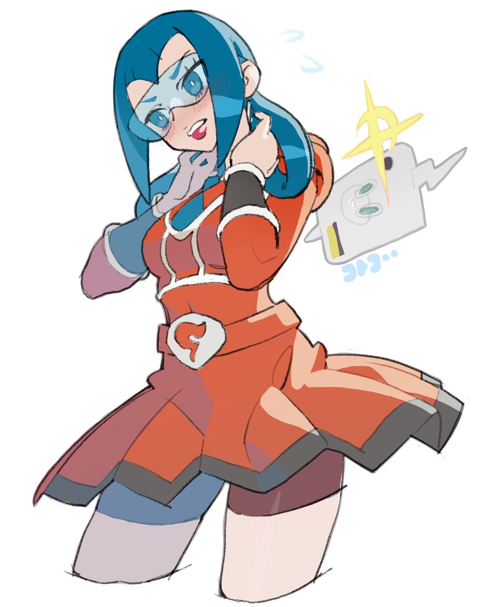 モミジさん歳わからないけど昔のフレア団制服着たら恥じらいそう😣🔥