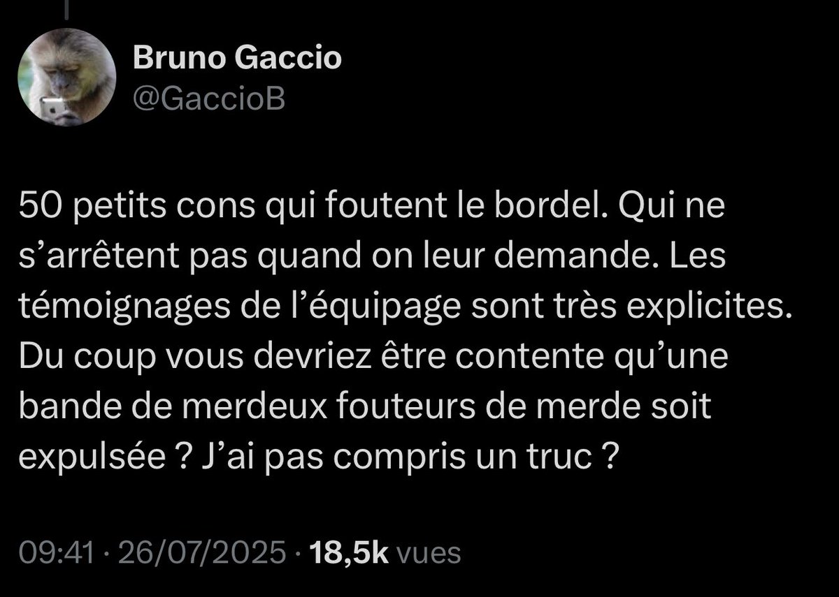 Beccah2Fois's tweet image. Mmes et Mrs applaudissez les has-beens crasseux de la télé, soi-disant porte-voix de la gauche humaniste — sauf quand il s’agit des Juifs.
N’oubliez pas que ces gens, avec la bénédiction des patrons de chaîne de l’époque, entraient chez vous tous les soirs, en toute impunité.