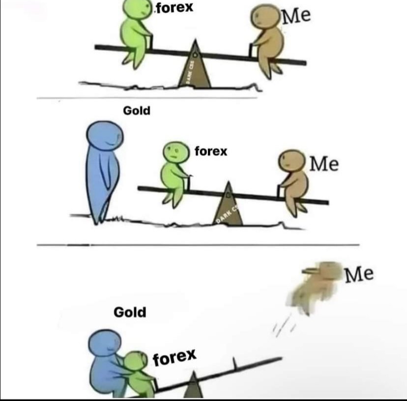 Forex: Be careful, this market is volatile.
Me: I got this.
Gold: Enters chat
Me: Now orbiting the moon 🌕

#Gold #Forex #IJustWantedToTrade