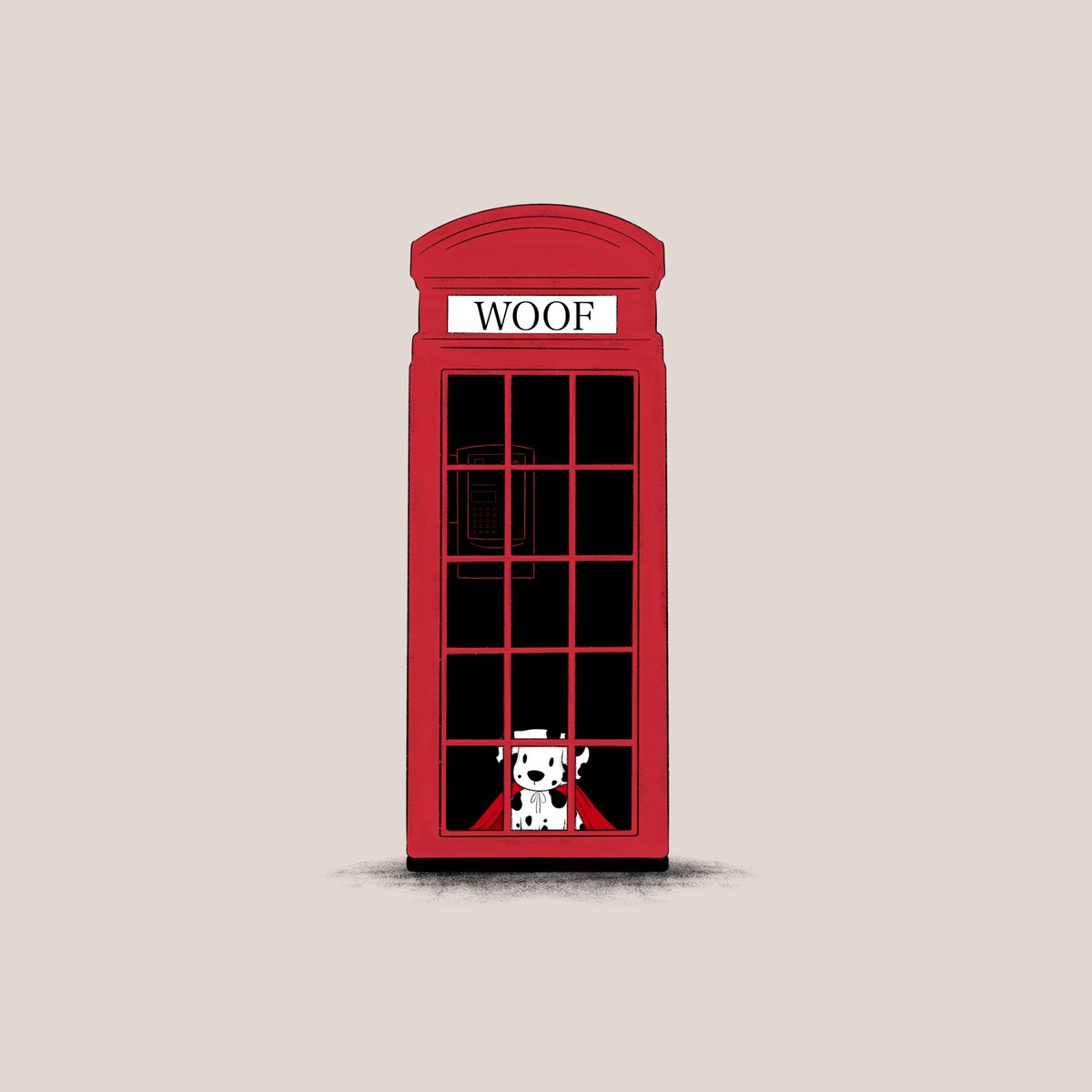 vanillaskyNFT's tweet image. WOOF ☎️❤️🐶

#superdog