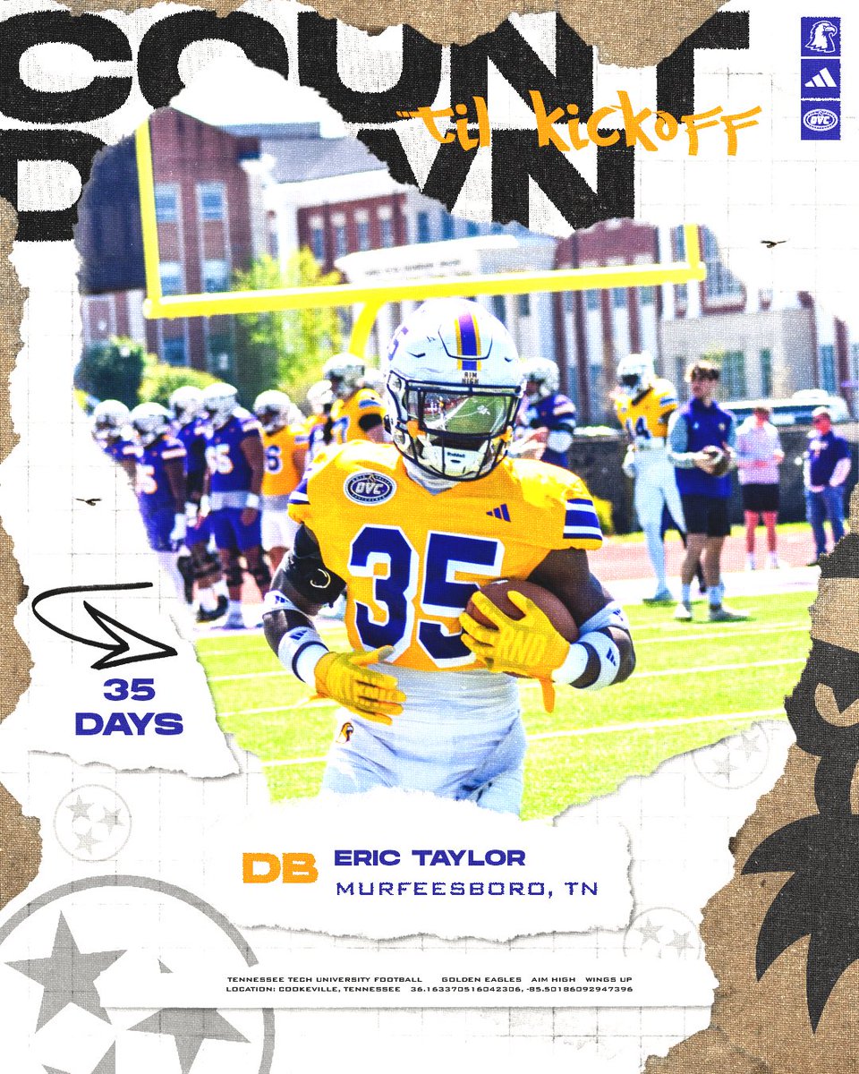 🚨COUNTDOWN TO KICKOFF🚨

3️⃣5️⃣ days… 

#AimHigh | #WingsUp