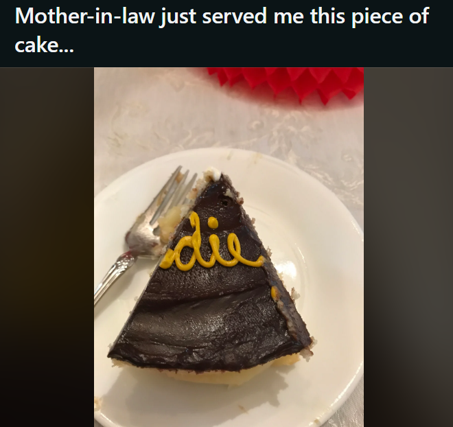 Mother-in-laws, am I right? 😅