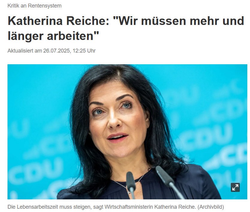 Quotendeutsche's tweet image. Sie sagt wir, aber sie meint uns.
Wir müssen überhaupt nichts.
Außer dieses Rentensystem beerdigen.
Das müssen wir und das werden wir.