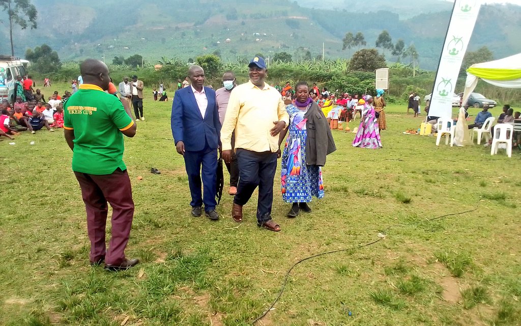 OctBinEvadiusT's tweet image. The incumbent @NRMOnline Lc5 flag bearer ,Buhweju District has officiated the 3rd edition of the Cicd_Uganda Echo-Tour festival 2025 at Nyakishenyi playgrounds Bihanga sub-County, Buhweju west constituency. #RamburaBuhweju
