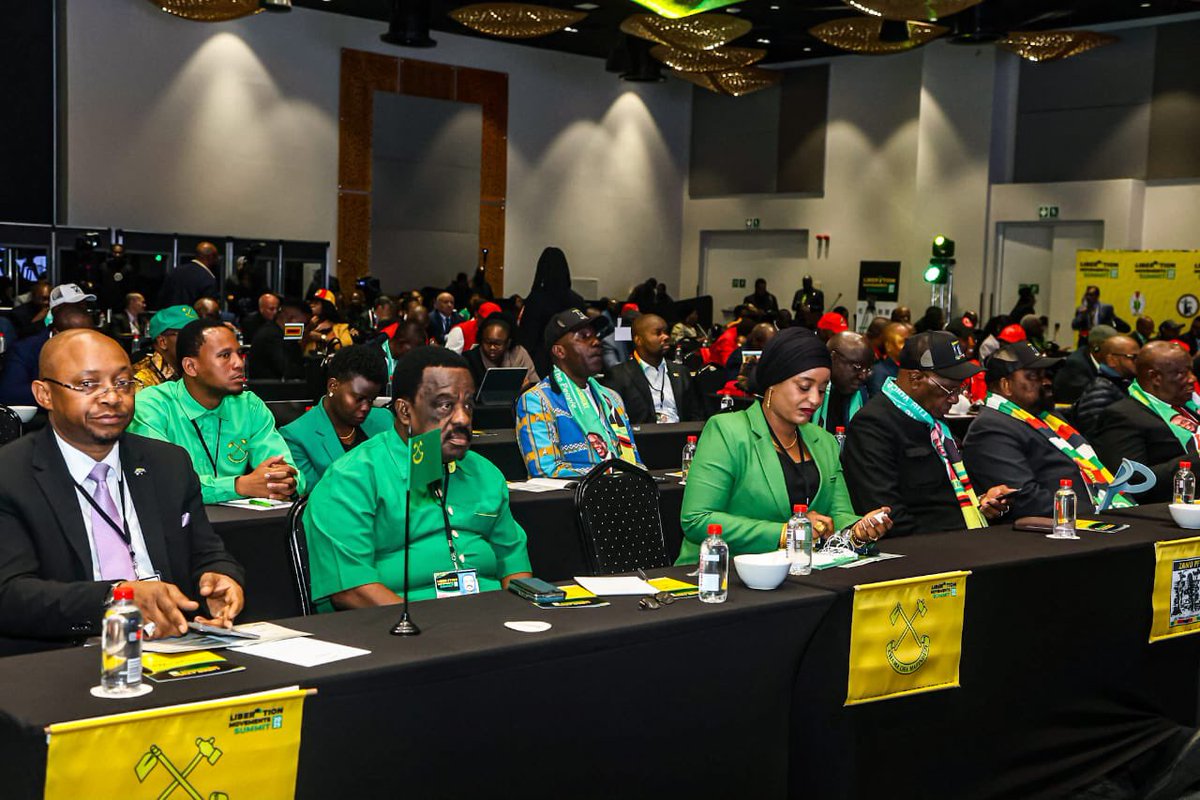 ANCLimpopo's tweet image. The ANC Women’s League Secretary General Comrade Nokuthula Nqaba and the ANC Veterans’ League President Comrade Snuki Zikalala addressed delegates at the Liberation Movements Summit 2025 earlier.
#LiberationMovementsSummit2025