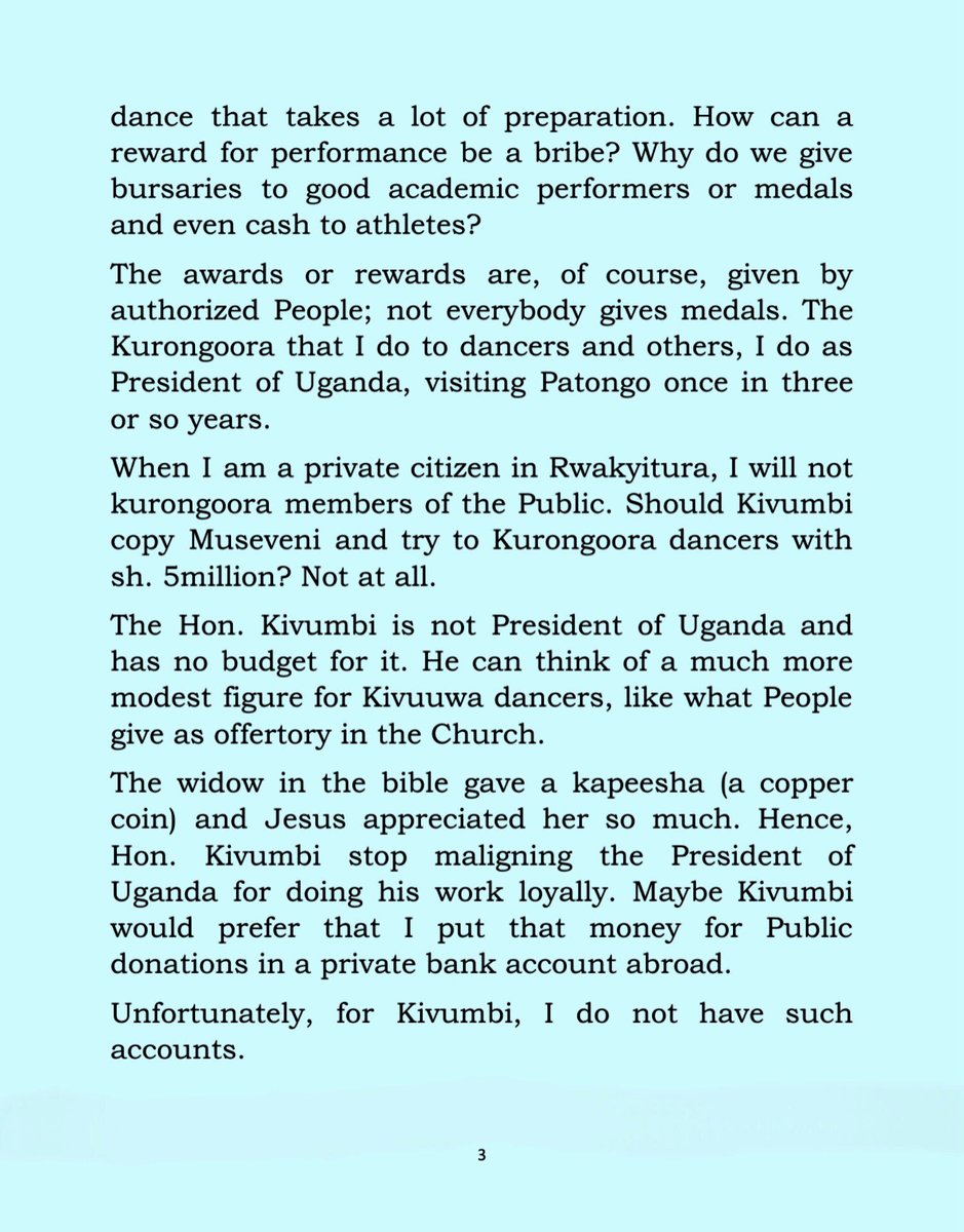 KagutaMuseveni's tweet image. The NRM members, especially the Bazzukulu and all the other Ugandans. Greetings. 

I congratulate the Ugandans who are members of the NRM on account of, apparently, a much more peaceful and fraud-free Primaries for the LC-Vs, Mayors, Councillors, etc., that were conducted on…