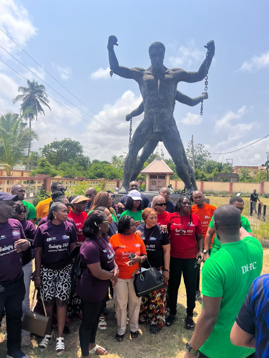 nbasblofficial's tweet image. The NBA-SBL Travel, Tourism & Hospitality Committee Badagry 2025 journey Begins!
Today, we kicked off our exciting 2-day adventure with a powerful and moving stop at The Badagry Heritage Museum — a place rich in history, memory and meaning.
Walking through its halls, we were…
