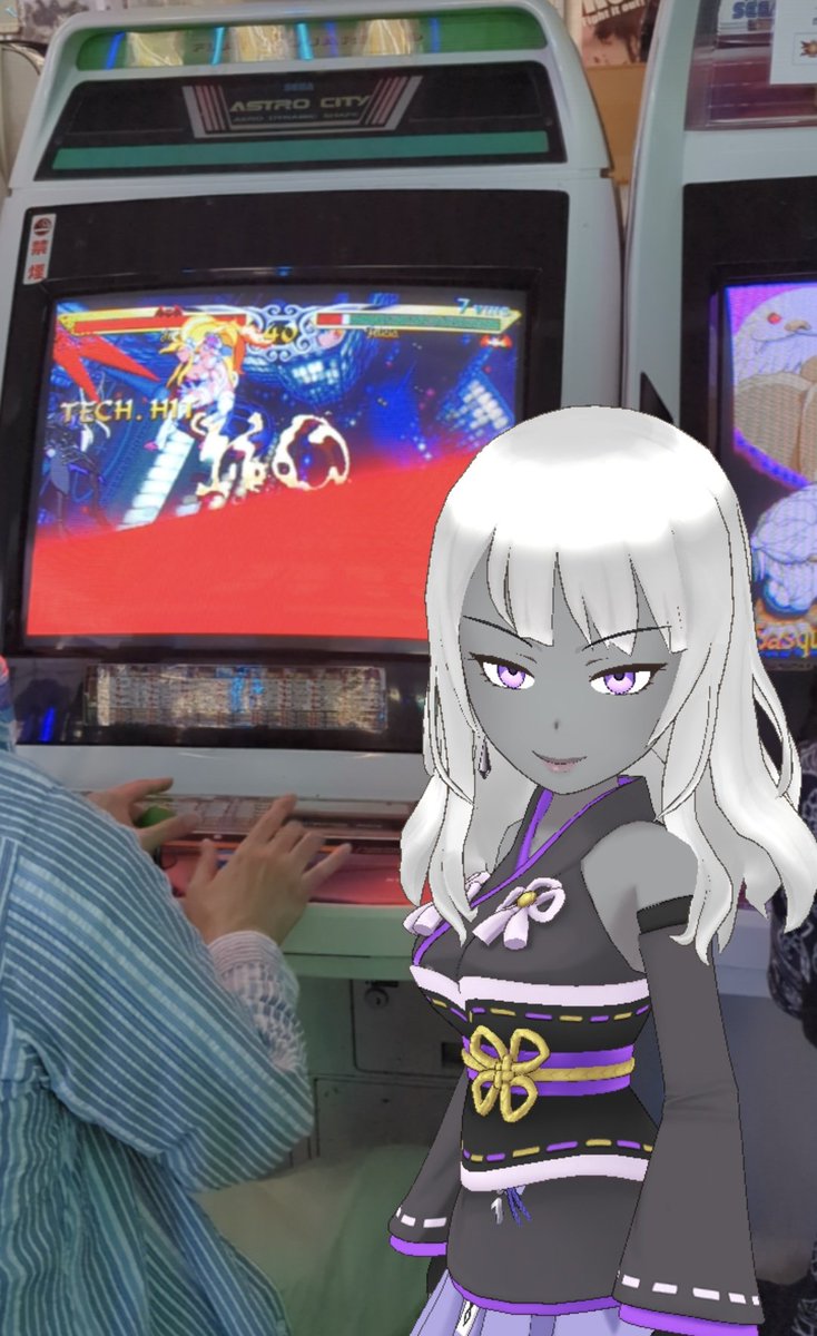 ファンタジスタでヴァンパイアセイヴァー対戦中🦇😘
本日は久しぶりにナカヤマくんとワードナ君が参加しているぞ！
bow、あんど、くろえ、まの
ナカヤマ、ワードナ
🐸🐱⛄😈⛄🦇