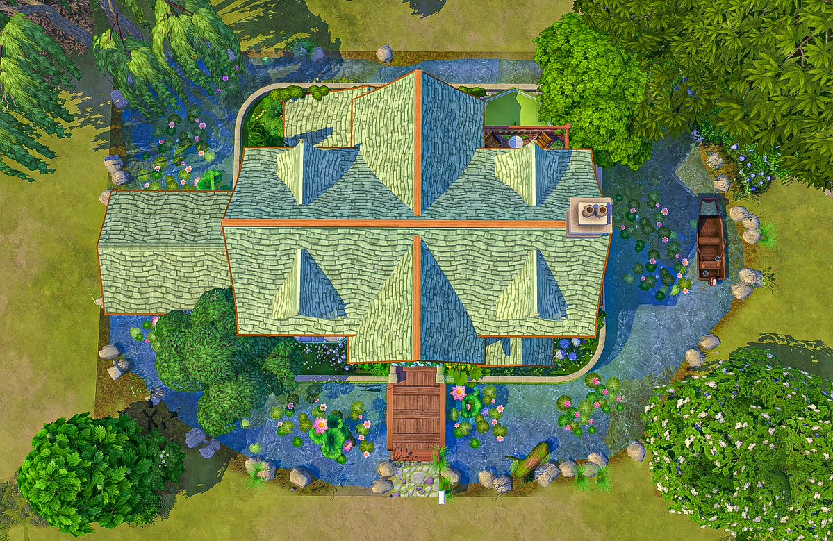asimialex's tweet image. These are the floor plans for my latest build "Tudor By The Pond"
#TheSims #TheSims4 #ShowUsYourBuilds @TheSimmersSquad
