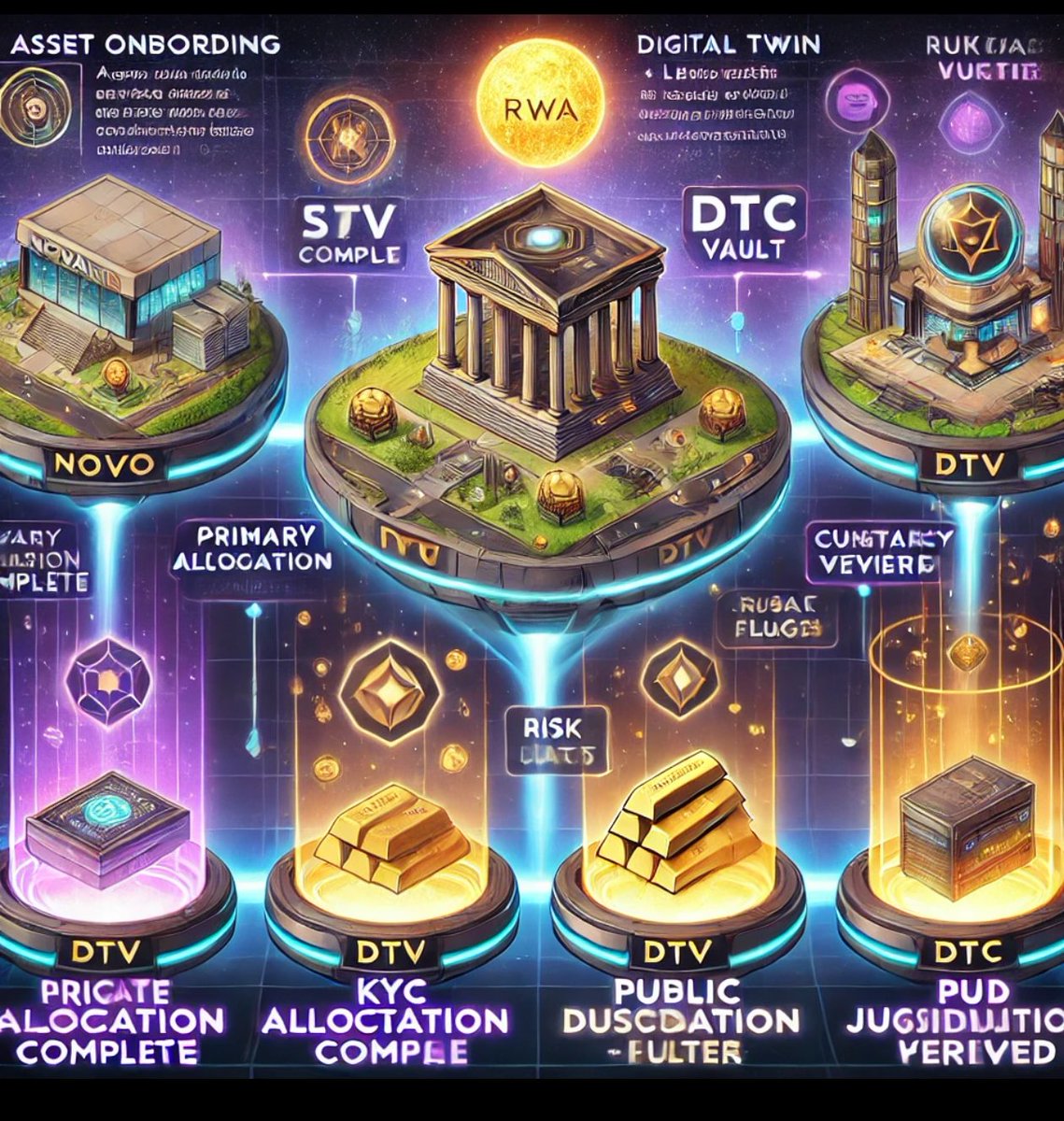 uzumakicrypto75's tweet image. Novastro Tokenization: From Real-World Asset to On-Chain Utility
Novastro’s tokenization flow is purpose-built for bridging physical value into programmable digital finance. It’s not theory it’s a working system of legal structures, smart contract logic, and compliance…