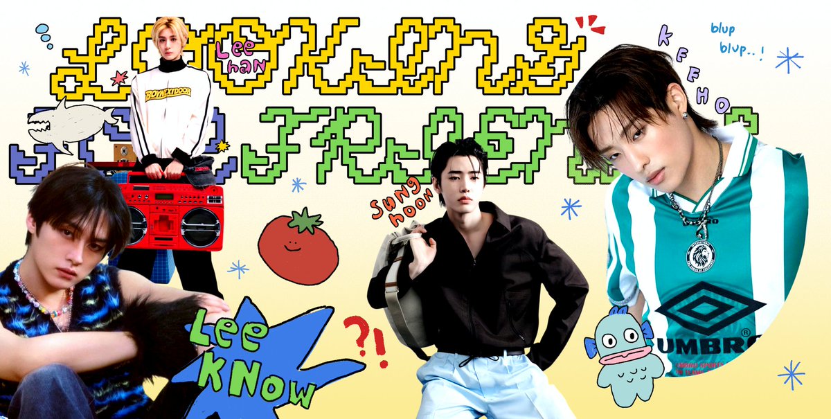 Reposts are really appreciated! ★ We, Leehan, Keeho, Lee Know, and Sunghoon, are on a mission to looking bunch of new pals to connect. If you're into that kinda thing too, feel free to slide in and say hi in the replies below! Everyone's welcome to be our friends.