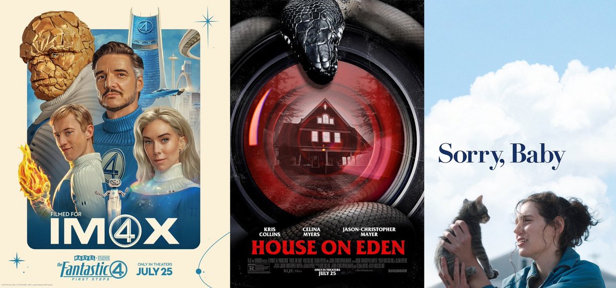 purpminded420's tweet image. Triple Feature Day #TheFantasticFour Round 2 in IMAX..#HouseOnEden #SorryBaby