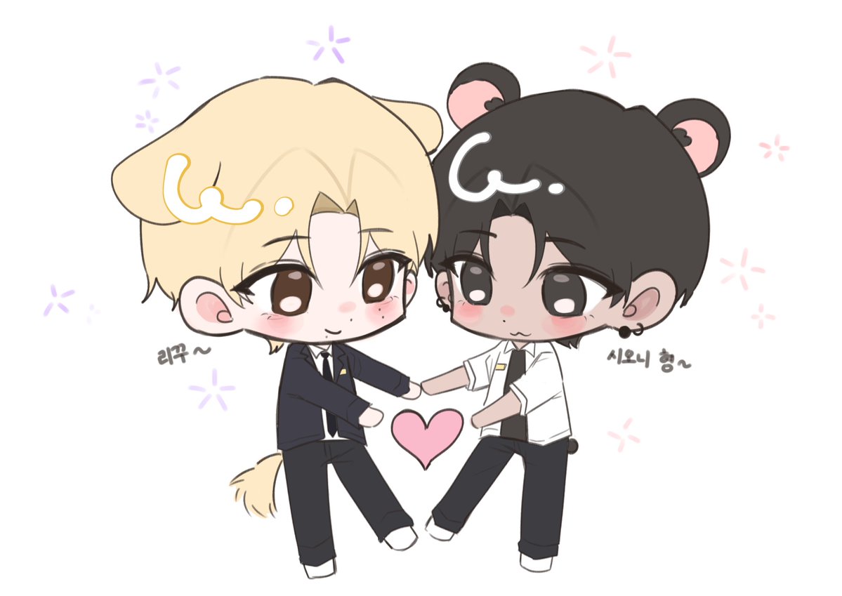 linisk_'s tweet image. 숀쿨 낙써했어요 🐶🐹