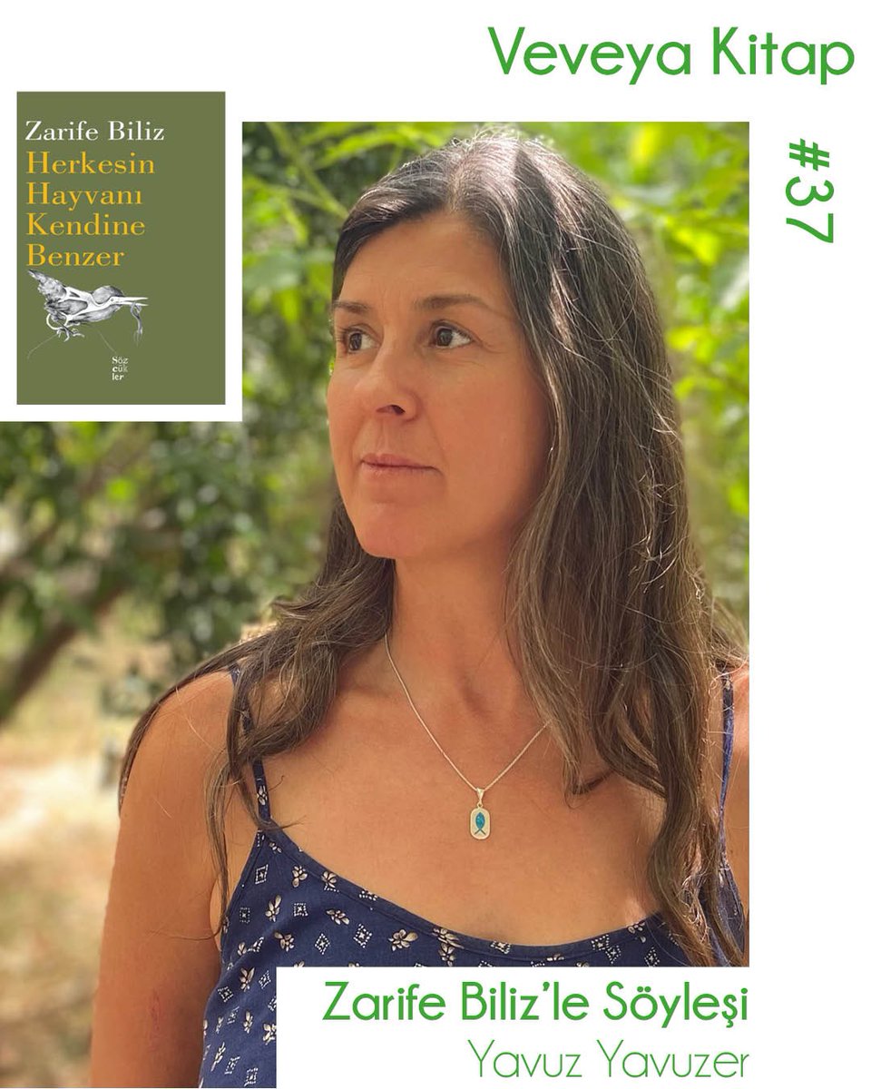 Yavuz Yavuzer, “Herkesin Hayvanı Kendine Benzer” kitabı üzerinden Zarife Biliz’le söyleşti.

“Sevmek başkası olmaktır aynı zamanda ama bunu ancak kendimizi ve hayvanımızı tanıyarak yapabiliriz.”
<a href="/DergiSozcukler/">Sözcükler Dergisi</a> <a href="/yavuzeryy/">Yavuz Yavuzer 🎤📚🎶</a> veveya.net/veveya-kitap/v…