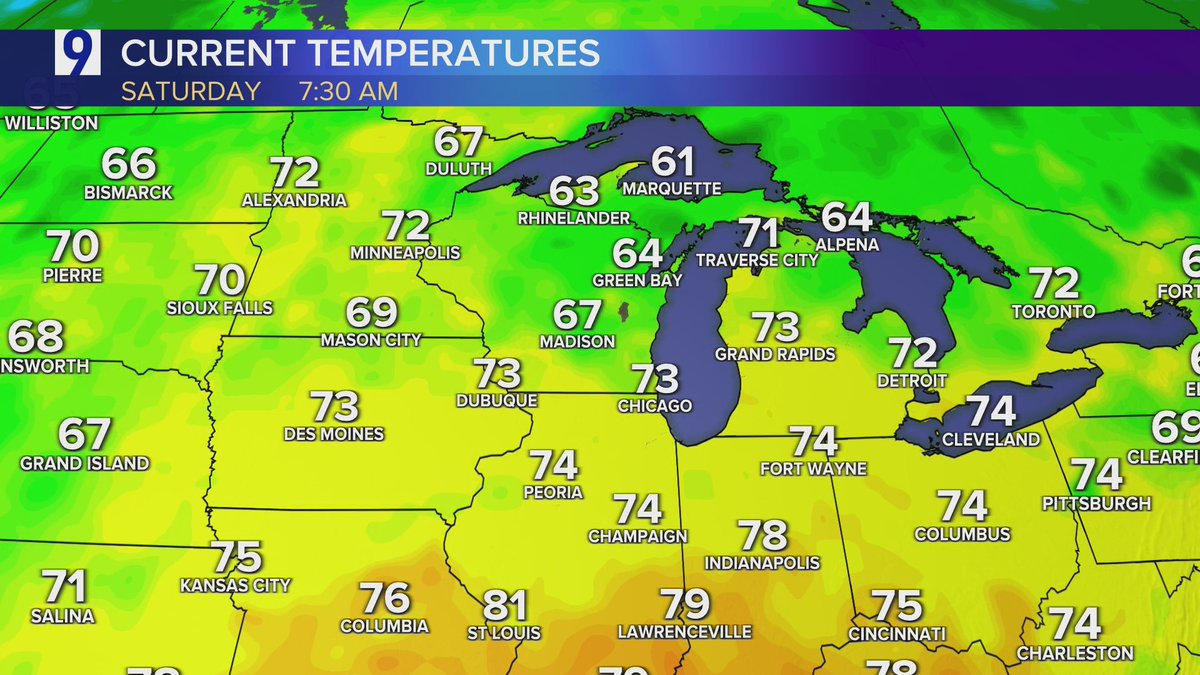WGNNews's tweet image. More rain could be on the way on Saturday after parts of Chicagoland were drenched Friday.
Get the full weekend forecast: tinyurl.com/dkn38m76