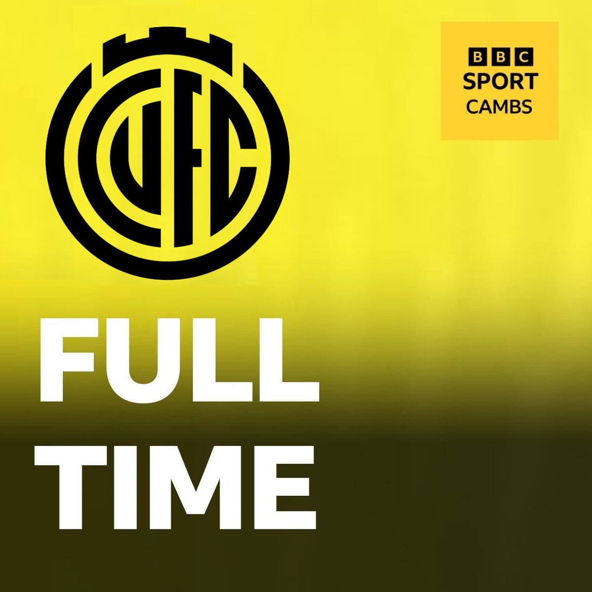 's tweet image. FT. Grimsby 1 Cambridge 1

🔸 Neil Harris' game plan nearly worked perfectly 
🔸 Grimsby with a late penalty - converted on the rebound
🔸 Adam Mayor on target for the U's during the first half

📻 96FM, DAB, Freeview 714

#CamUTD | #BBCEFL