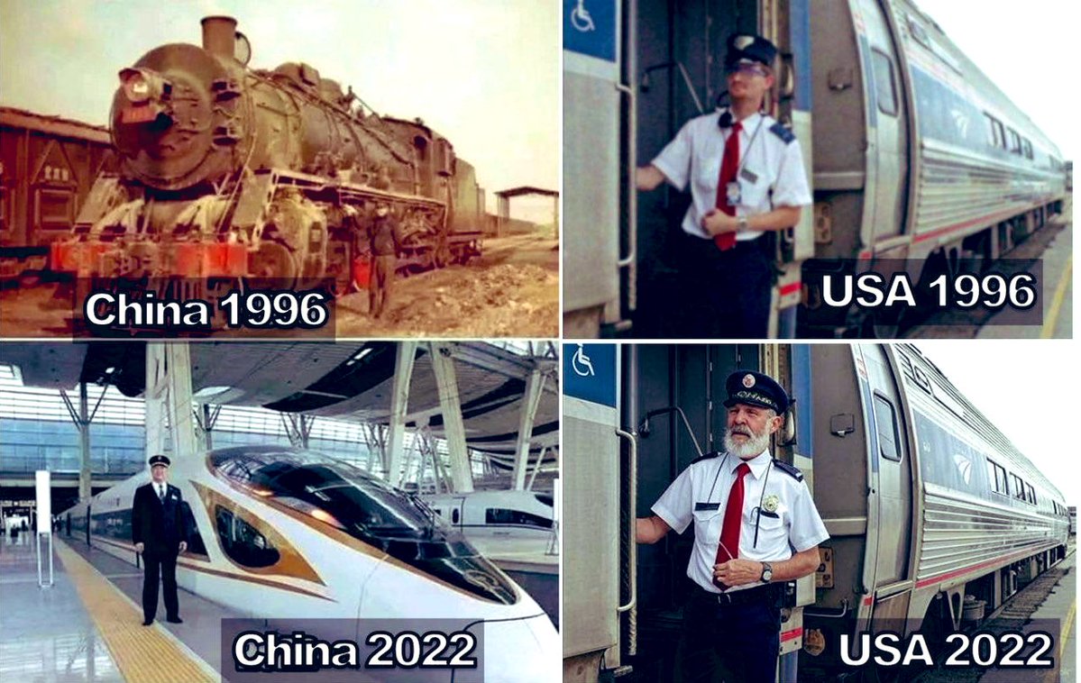 SoulOfBolshevik's tweet image. Chinese now has advanced technology and great infrastructure as well.