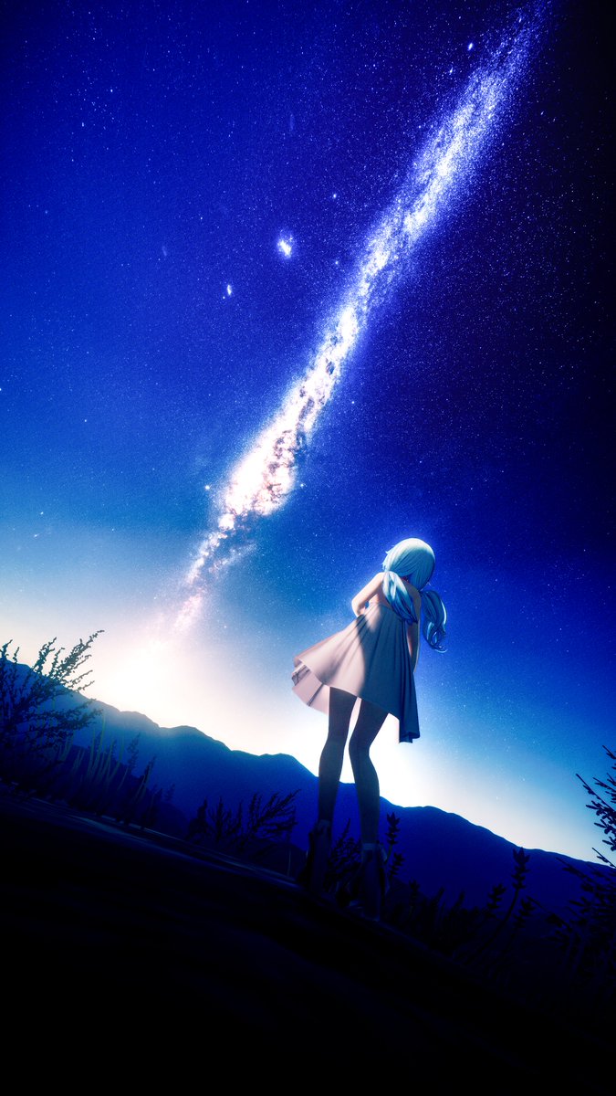 maa_vrc's tweet image. Starry sky
#maa_album #VRChat