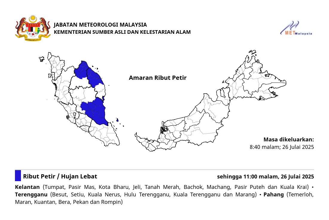 metmalaysia's tweet image. AMARAN RIBUT PETIR. ⛈⛈⛈
#ributpetirmetmalaysia
#metmalaysia
#NRES
#MalaysiaMadani