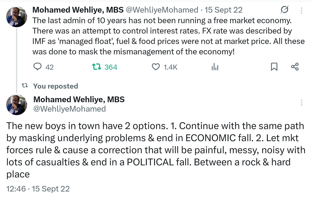 Whoever took over power in 2022 was going to face this.
Those planning to take over power in 2027, prepare more of the same!