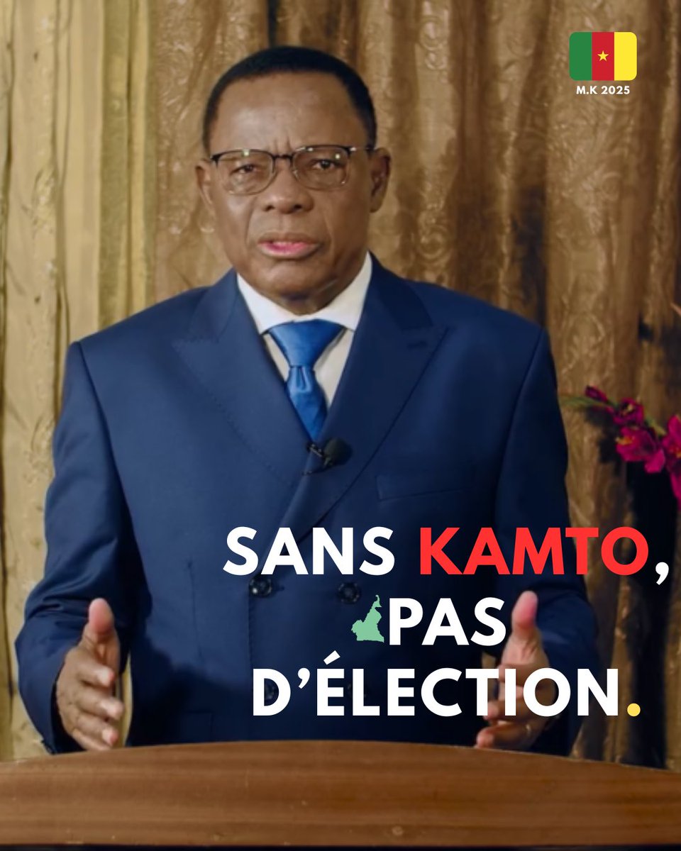 wamakoull's tweet image. être prévisible n’a jamais été une qualité.
Still #NoKamtoNoElection #NoKamtoNoElections