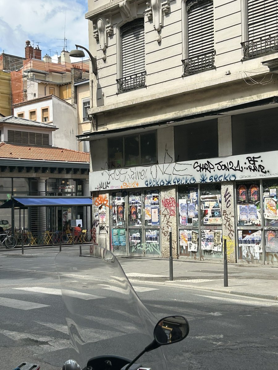 EddHoffmann's tweet image. En direct, notre @villedelyon Unesco @EELVLyon de @Gregorydoucet défigurée.
Réparez à vos frais. Vous êtes inexcusables depuis les années où je vous alerte. 🚨
Lyonnais, svp signez et partagez 🙏
LA pétition utile :
change.org/p/propret%C3%A…
#lyon #plusbellemaville…