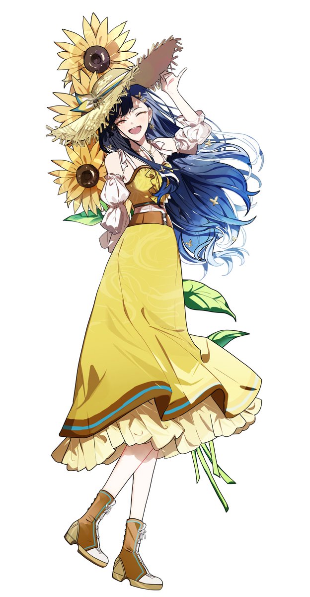 #prsk_FA 
#白石杏誕生祭2025 
🌻🌻🌻🩵🩵🩵