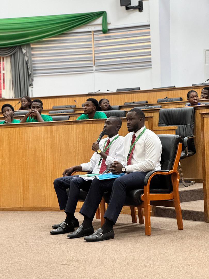watsuptek's tweet image. The Bosomah-Gyebi has pledged to introduce the Tek Mall Project. An innovative E-commerce platform designed to showcase and support student businesses by hosting verified details of KNUST entrepreneurs, boosting visibility, sales, and entrepreneurial growth across campus.