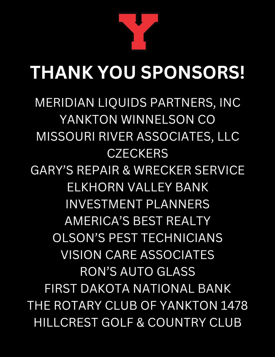 YBABaseball's tweet image. ‼️16U STATE TOURNEY DAY 2‼️
The Blacksox advanced to bracket play and will take on Renner at 10:30am this morning! Come on down to Bob T Stadium and cheer these boys on!
Thank you to more of our 16U state tournament sponsors!!