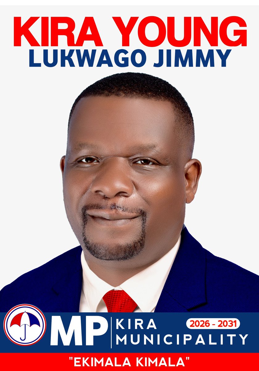 CarolPrim3's tweet image. How is our official poster Lukwago Jimmy , our next MP Kira Municipality.