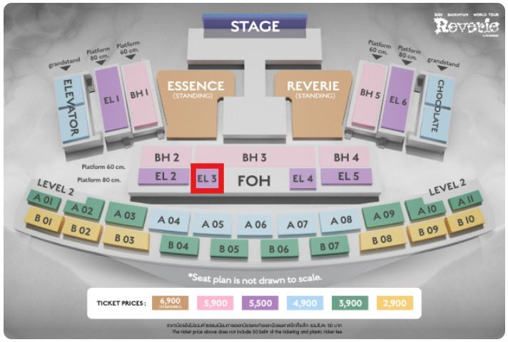onienii's tweet image. WTS ขายงับ!! เพราะได้โซนที่ต้องการแล้ว
💜 วันอา.  07/09/68
🩷 โซน EL3 แถว L  สองใบติดค่ะ โซนนี้ในเว็บ sold out แล้วค่ะ
🤍 ค่าบัตร+ค่ากด รวม 12,100 บาท 
(ค่ากดต่อรองได้ค่า) DM ได้เลยค่า 
#ReverieBANGKOK #ReverieTour #ตลาดนัดEXO #ตลาดนัดEXOL