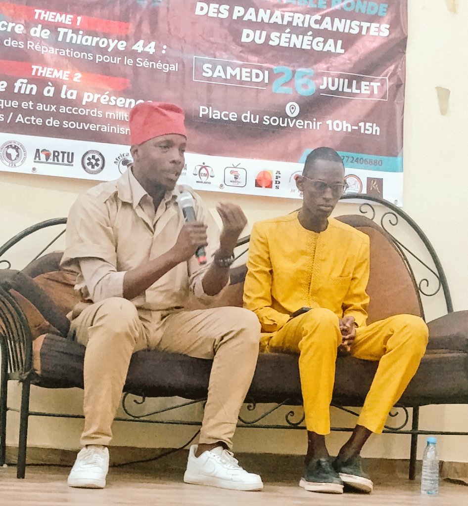 coline_fay's tweet image. Thiaroye 44 : Gaïnde bi itam daa wara netali histoire bi