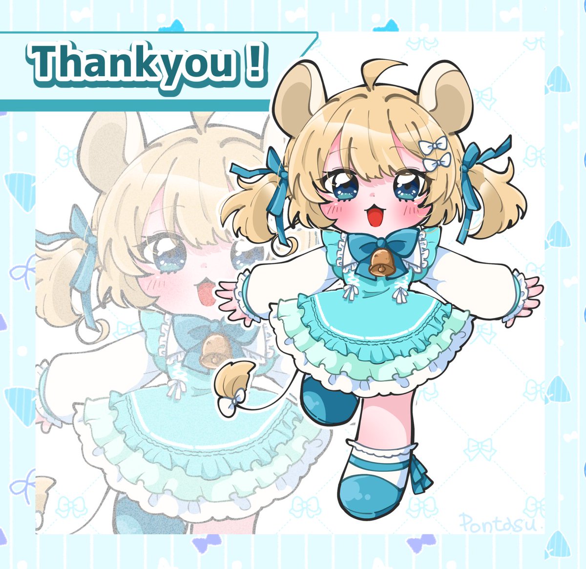 popo_pontasu's tweet image. 企画で描かせて頂いたおふたりです!✨
棲子むぎ様(#sumikko_mugi)
バロマ様(#Baroma_Vtuber)
とっても楽しく描かせて頂きました、ありがとうございます❣