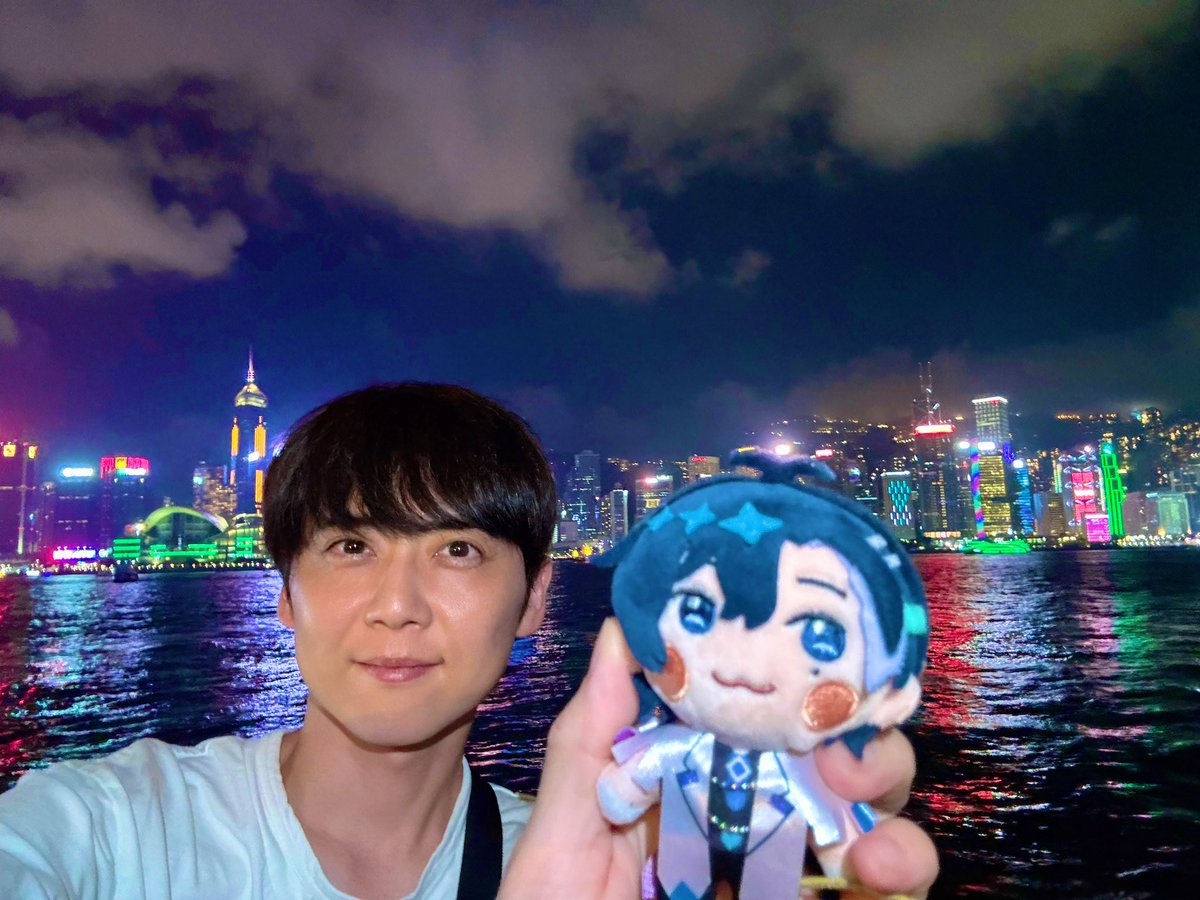 KAJI__OFFICIAL's tweet image. 明日お世話になるスタッフさんの皆さんと会食！
香港イベント楽しみです🌙