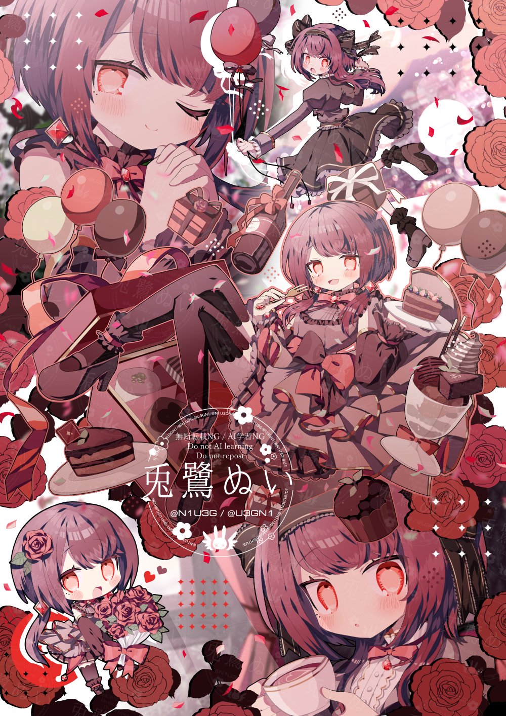 ❤︎ ❤︎ ❤︎ むらさきうざぎさん ❤︎ ❤︎ ❤︎ えっくす☆きゅーと15thシリーズ「Melty☆Cute/Little Punkish