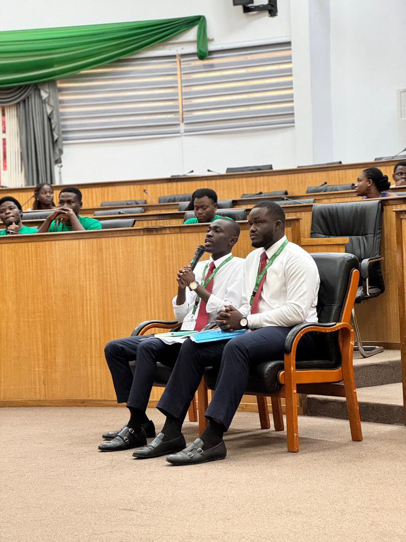 watsuptek's tweet image. Bernard Bosomah Yeboah and Nana Agyei Gyebi are excused by the panel as they were able to tackle each question thrown at them by the panel.
#WatsuptekReport
#ElectionCommandCenter
#KNUSTDecides25
